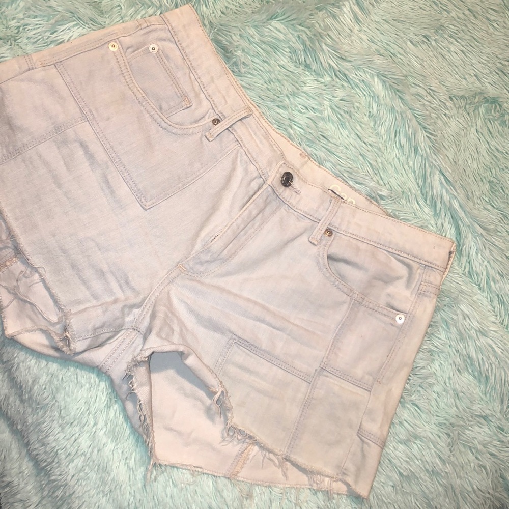 Gap blue jean shorts